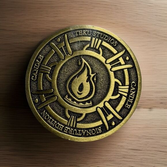 Candle Signature Edition Video Game Collector Coin - Picture 1 of 2